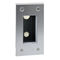 Flush-mounted housing S500 1-module 2×K45 stainless steel