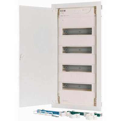 Flush-mounted modular switchgear