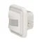 Flush-mounted motion sensor, 2 or 3 wires, 160 degrees 500W white
