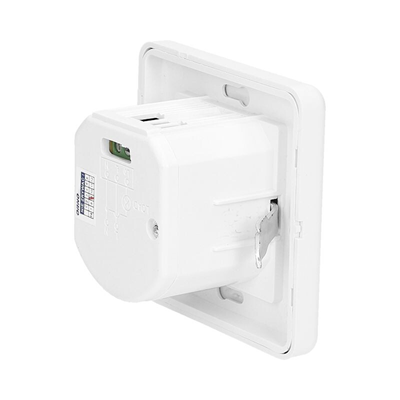 Flush-mounted motion sensor for automatic lighting control 600W IP20 white