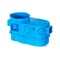 Flush-mounted serial box for electronics, closed on one side SE2x60G 2xfi60 super deep blue