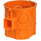 Flush-mounted serial box S60DF fi60mm deep orange