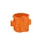 Flush-mounted serial box S60DF fi60mm deep orange