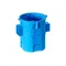 Flush-mounted serial box S60G fi60mm deep, 80mm blue