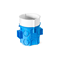 Flush-mounted serial box with screws S60Dw fi60mm deep blue