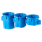 Flush-mounted serial box with screws S60Dw fi60mm deep blue