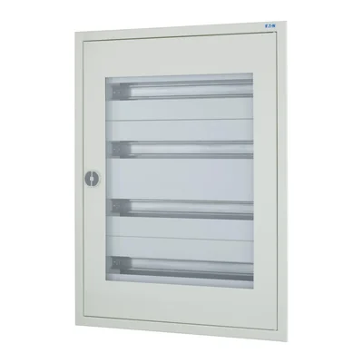 Flush-mounted switchboards - transparent door BF-UT-4/96-P