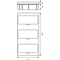Flush-mounted switchgear RP-36 Fala (N+PE)