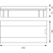 Flush-mounted switchgear SRp-18 (N+PE)
