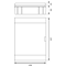 Flush-mounted switchgear SRp-24 (N+PE)