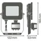 Flutlicht FLOOD COMPACT SENSOR V 20W 840 SYM 100 schwarz