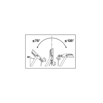 Flutlicht FLOOD COMPACT SENSOR V 20W 840 SYM 100 schwarz