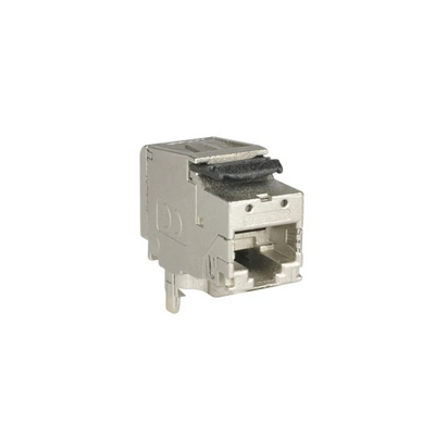 FMT RJ45 Computer-Buchsenmodul, Kat. 6a, geschirmt