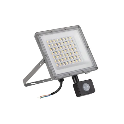 Foco LED ACETE 50W CCT SE GR con sensor de movimiento PIR