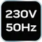 Foco LED SMD de 50 W, 4250 lm, 230 V, portátil