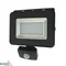 Foco LED SMD LOFOT 20W 6000K 1800LM IP65 NEGRO PIR