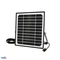 Foco LED solar SOLPAR 10W 1500LM 4000K IP65 NEGRO PIR