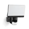 Foco LED Steinel XLED Home 2 SC con sensor PIR, Bluetooth Connect, 13,8 W, 3000 K, 1550 lm, IP44, IK03, 230 V, color negro/plástico.
