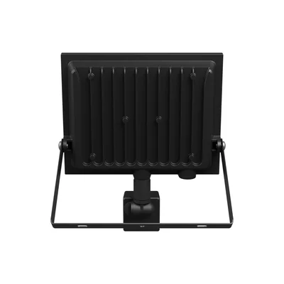 Foco NOCTIS LUX 4 de 50 W NW, 230 V, IP44, 176 x 221 x 53 mm, color negro, con sensor de movimiento PIR.