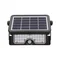 Foco solar LED LUX de 5W con sensor de movimiento, 500 lm, IP65, 4000 K, 2 x 1500 mAh, negro.