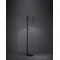 FOLIGNO Stojací lampa 180cm 40W+3,5W 3000K 380lm "E27+LED integrovaná IP20 černá