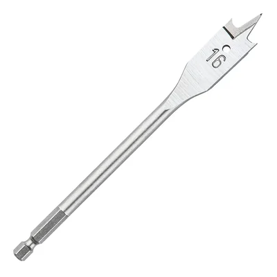 Foret à bois en forme de bêche, 16 x 152 mm