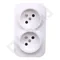 Forix gniazdo 2X2P+Z 16A-250V