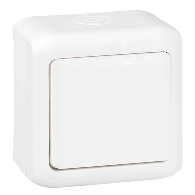 FORIX IP44 - INTERRUPTOR UNIPOLAR DE 10 V, BLANCO