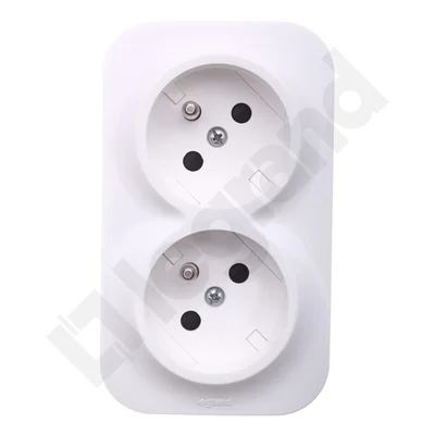 Forix socket 2X2P+Z 16A-250V