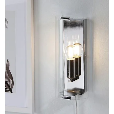 FORUM Chrome wall lamp