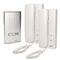 FOSSA INTERCOM Single-family flush-mounted intercom set with intercom, white