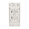 FOSSA INTERCOM Single-family flush-mounted intercom set with intercom, white