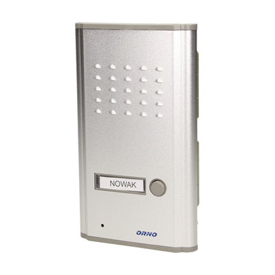 FOSSA INTERCOM Single-family flush-mounted intercom set with intercom, white