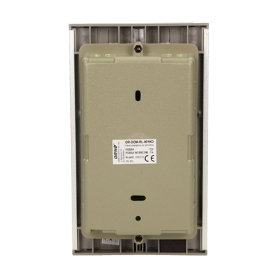 FOSSA INTERCOM Single-family flush-mounted intercom set with intercom, white