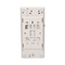 FOSSA MULTI Two-family intercom set, flush-mounted, white