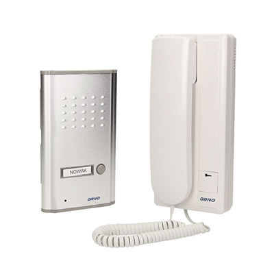 FOSSA Single-family intercom set, flush-mounted, white