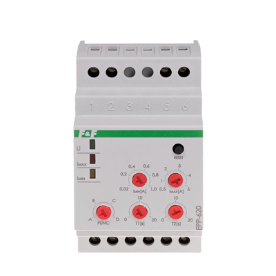 Four-function current relay