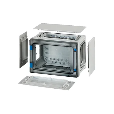 FP 0101 Enystar порожній корпус, IP 65, розмір 1 - 276x186x186, прозорі двері, зі стінками
