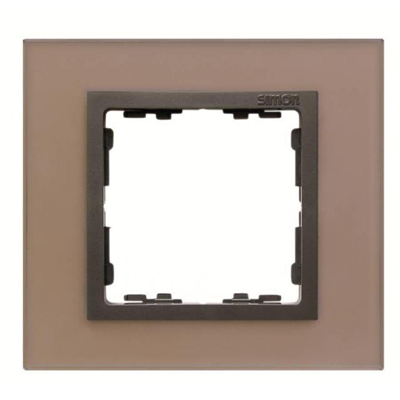 Frame 1x glass - copper / intermediate frame graphite