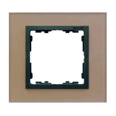 Frame 1x glass - copper / intermediate frame graphite