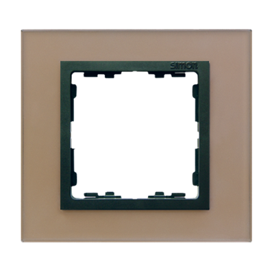 Frame 1x glass - copper / intermediate frame graphite