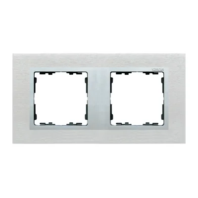 Frame 2x inox mat / intermediate frame aluminum mat