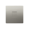 Frame end cap for snap fastening to the frame, satin (metallic)