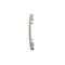 Frame end cap for snap fastening to the frame, satin (metallic)