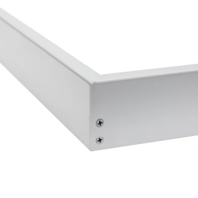 FRAME FOR SURFACE MOUNTING OF ALGINE LINE / ALGINE PREMIUM LUMINAIRES 600x600x50 mm WHITE screwed