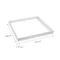 FRAME FOR SURFACE MOUNTING OF ALGINE LINE / ALGINE PREMIUM LUMINAIRES 600x600x50 mm WHITE screwed