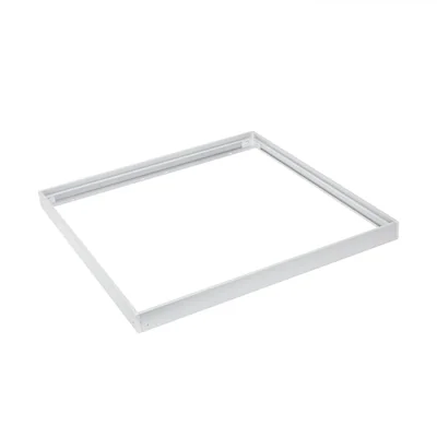 FRAME FOR SURFACE MOUNTING OF ALGINE SLIM / BACKLIGHT SLIM LUMINAIRES 600x600x43 mm WHITE foldable