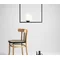 FRAME LONG Lámpara de techo 93 cm negro
