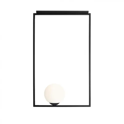 FRAME LONG Plafonnier 93 cm noir