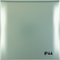 Frame with cover with "IP44" print, chrome, matt, lacquered, Integro Flow